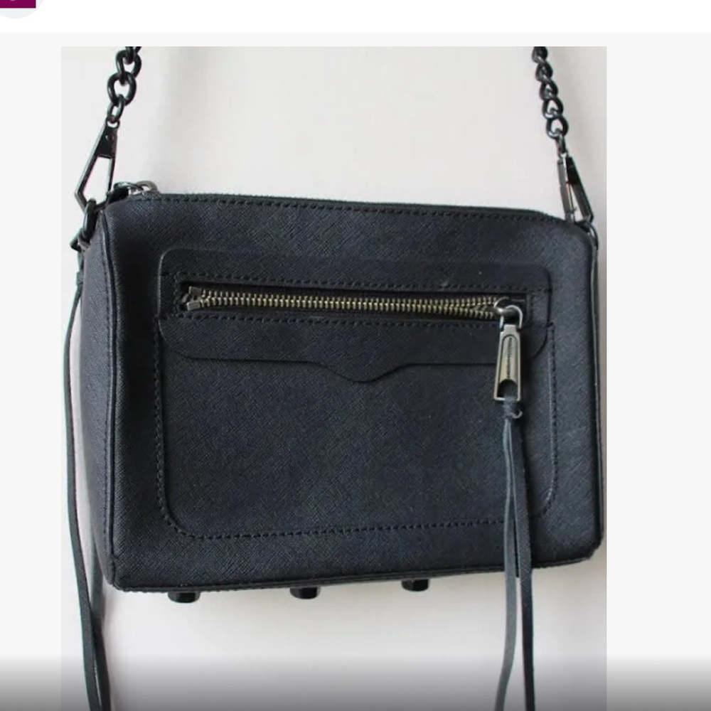 Rebecca Minkoff Leather Chain Link Crossbody